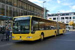 (281'852) - PostAuto Nordschweiz - BL 154'283/PID 12'419 - Mercedes (ex AAGL Liestal Nr. 98) am 28. Oktober 2025 beim Bahnhof Interlaken Ost