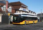 (284'334) - PostAuto Bern - BE 610'539/PID 12'128 - eMercedes am 24. Januar 2026 beim Bahnhof Interlaken Ost