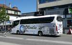 (286'350) - Aus Italien: D'Emilia Travel, Roma - GY-450 ND - Scania/Irizar am 24. april 2026 beim Bahnhof Interlaken West