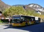 (268'873) - PostAuto Nordschweiz - BL 196'032/PID 5346 - Mercedes am 1. November 2024 beim Bahnhof Meiringen