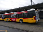 (269'851) - PostAuto Bern - BE 610'541/PID 11'685 - Mercedes am 14. Dezember 2024 beim Bahnhof Spiez