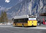 (272'237) - PostAuto Bern - BE 474'560/PID 10'247 - Hess am 18. Februar 2025 in Stechelberg, Schilthornbahn