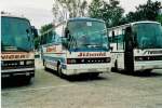 (037'114) - Schmid, Pfffikon - ZH 398'904 - Setra am 22. September 1999 in Thun, Lachenwiese