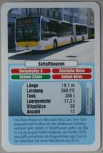 (259'918) - Quartett-Spielkarte mit Gelenk-Citaro Nr.