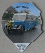 (263'782) - Kaffeerahm - FBW 1949 - am 17. Juni 2024 in Thun