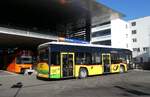 (284'622) - PostAuto Bern - BE 537'939/PID 12'348 - eSolaris am 5. Februar 2026 beim Bahnhof Worb Dorf