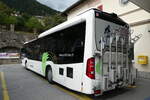 (280'410) - ABl Biasca - Nr. 19/TI 231'019/PID 12'014 - Mercedes am 13. September 2025 beim Bahnhof Disentis