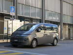 (277'096) - Gaudenz, Andeer - GR 163'446 - Hyundai am 20. Juni 2025 beim Bahnhof Thusis