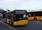 (269'968) - PostAuto Zentralschweiz - Nr. 505/NW 5017/PID 10'252 - Solaris (ex Nr. 55; ex Thepra, Stans Nr. 25) am 17. Dezember 2024 beim Bahnhof Sarnen