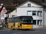 (272'291) - PostAuto Zentralschweiz - Nr. 406/OW 10'006/PID 5538 - Irisbus (ex Nr. 3; ex Dillier, Sarnen Nr. 3) am 21. Februar 2025 beim Bahnhof Sarnen