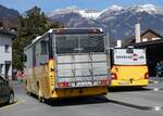 (272'296) - PostAuto Zentralschweiz - Nr. 406/OW 10'006/PID 5538 - Irisbus (ex Nr. 3; ex Dillier, Sarnen Nr. 3) am 21. Februar 2025 beim Bahnhof Sarnen