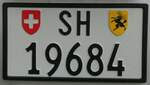 (228'420) - Nummernschild - SH 19'684 - am 26.