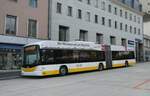 (281'134) - VBSH Schaffhausen - Nr. 104 - Hess/Hess Gelenktrolleybus am 10. Oktober 2025 beim Bahnhof Schaffhausen