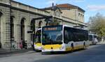 (281'908) - VBSH Schaffhausen - Nr. 22/SH 38'022 - Mercedes am 30. Oktober 2025 beim Bahnhof Schaffhausen