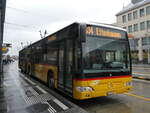 (271'884) - PostAuto Ostschweiz - TG 158'076/PID 5504 - Mercedes (ex PostAuto Nordschweiz) am 13. Februar 2025 beim Bahnhof Frauenfeld