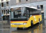 (266'859) - PostAuto Bern - BE 401'263/PID 4504 - Setra (ex AVG Meiringen Nr. 63) am 8. September 2024 in Andermatt, Bahnhofplatz