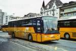 (122'736) - PostAuto Wallis - VS 243'887 - Neoplan (ex P 25'153) am 12.