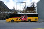 (281'786) - PostAuto Wallis - VS 407'397/PID 5722 - Irisbus am 24. Oktober 2025 beim Bahnhof Brig