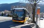 (285'059) - PostAuto Wallis - Nr. 159/VS 574'951/PID 12'159 - eMercedes am 24. Februar 2026 beim Bahnhof Martigny